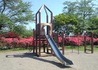長峰公園の遊具（4月28日）