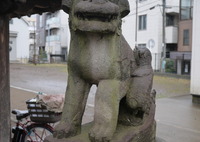 子連れの狛犬
