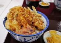 てんやのいか旨天丼