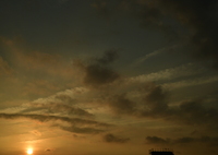 夕暮れ