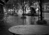 霧雨の街