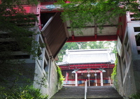山門から望む