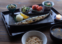 秋刀魚定食