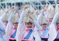 天神天満阿波踊り-大阪天水連