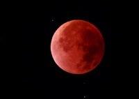 ブラッドムーン皆既月食2