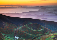 黎明の秋田駒ヶ岳
