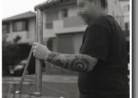 左腕の刺青　～2022年ポトレシリーズ