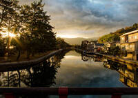 天橋立回旋橋から