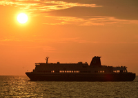 新門司2024　冬-01　朝陽と共に新しき門出