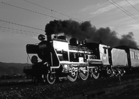 老兵の疾走／夕日を浴びて