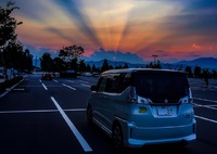 夕焼けを･･･