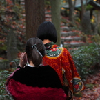 お参り乙女