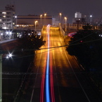 夜景 道路