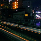 夜景 道路