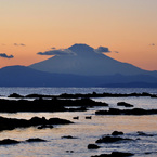 岡崎海岸の夕景　2020/12/21-5