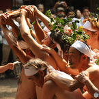 男の祭り（神ころばしと七十五膳）