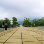 Straight road