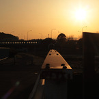 朝の橋
