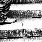 up stairs