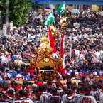 神輿の大渋滞・・・