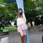 青いオブジェ