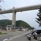 面影なしの餘部鉄橋。