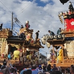 山車３台曳っかわせ(２)