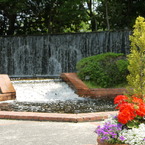 公園の滝