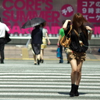 夏の日、街の人　#5