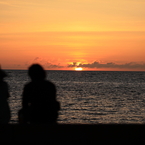 それぞれの夕日