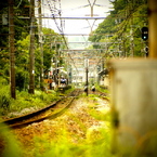 夏の通学風景
