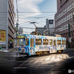 そのキラキラは路面にも