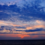 日本海夕景2