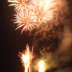 23夜祭　花火（その1）