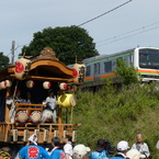 山車と川越線