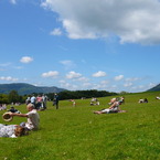 公園にて