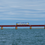 由良川橋梁にて