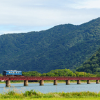 由良川橋梁にて