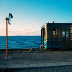 予讃線夕景（1）