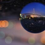 Dripping to the earth～night run④