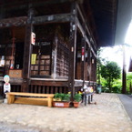 夏、神社