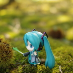 ミクさんと栗拾い2