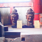 大仏の後ろ