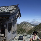 雄山神社本宮から剱岳を！