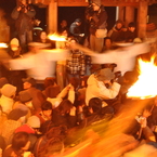成仏寺修正鬼会　加持