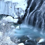 白髭の滝～冬