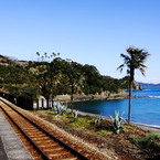 海辺の駅。