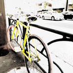 淡路町交差点の自転車