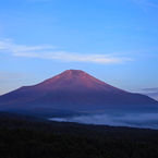 三国峠からの赤富士