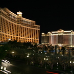 bellagio　と　Caesars Palace